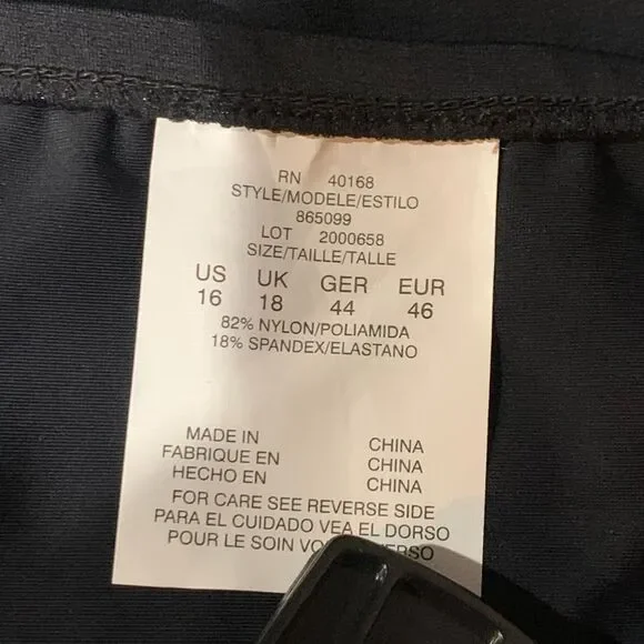 Caribbean Joe Floral Women’s Takini Two Piece Swimsuit NWT - Picture 5 of 10